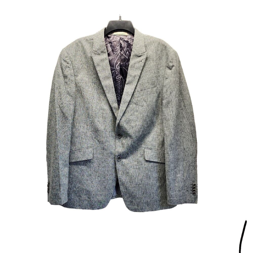 Joseph Abboud Mens Linen Blazer Sport Coat Sport Jacket  Cotton 44R Slim Fit